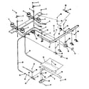 Kenmore 9117838710 burner section diagram