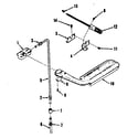 Kenmore 9117838710 upper oven burner section diagram
