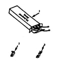 Kenmore 9117838710 wire harnesses and components diagram