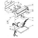 Kenmore 11086427810 top and console diagram