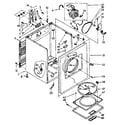 Kenmore 11086427810 cabinet diagram