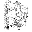 Kenmore 1162835581 vacuum cleaner parts diagram