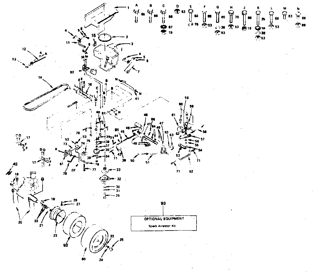 Craftsman 917254360 drive diagram