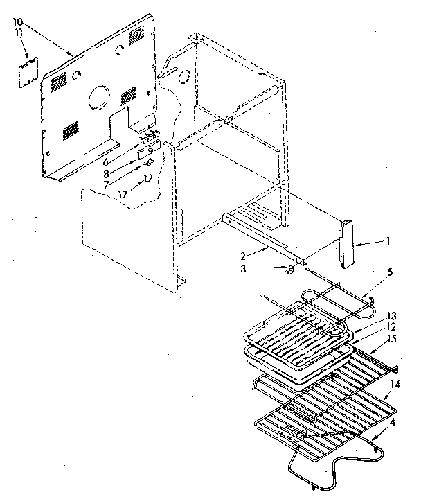 Whirlpool RF3020XPW0 oven diagram
