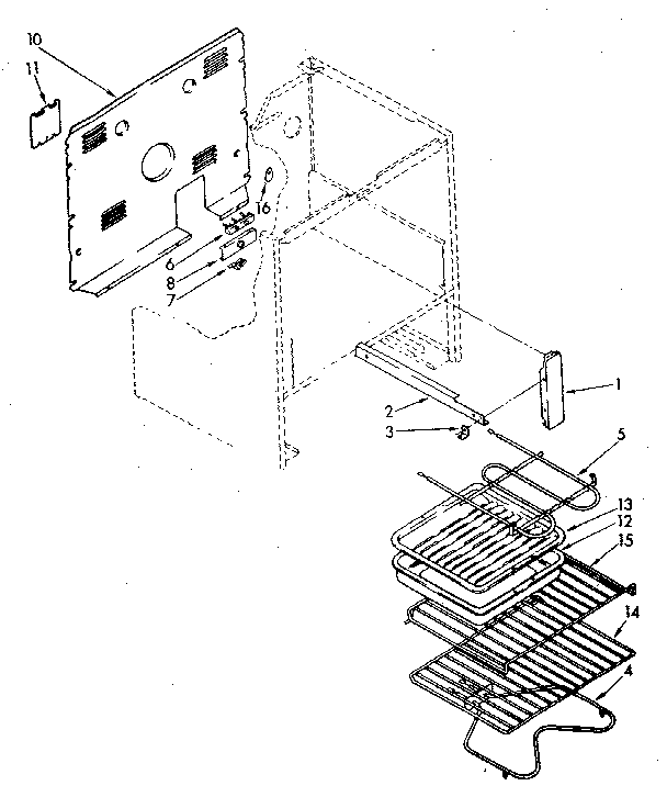 Whirlpool RF365BXPW0 oven diagram
