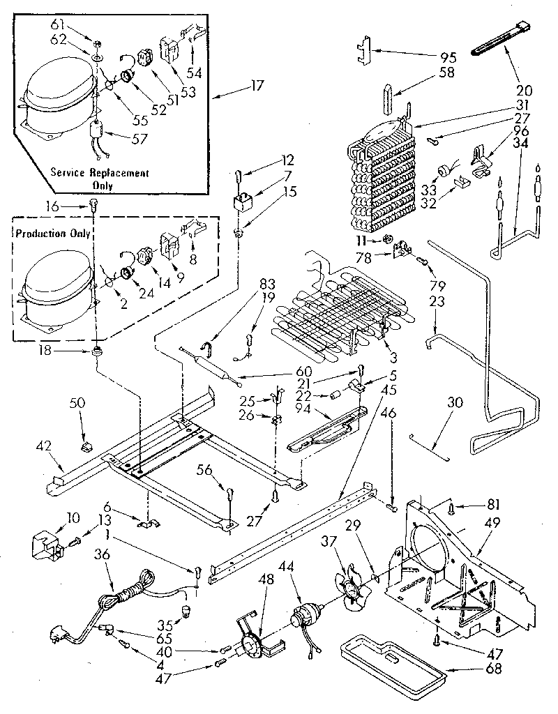 Whirlpool ED19SKXRGR1 unit diagram