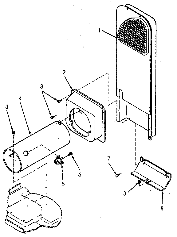 Speed Queen NG4619L53728 heater box diagram