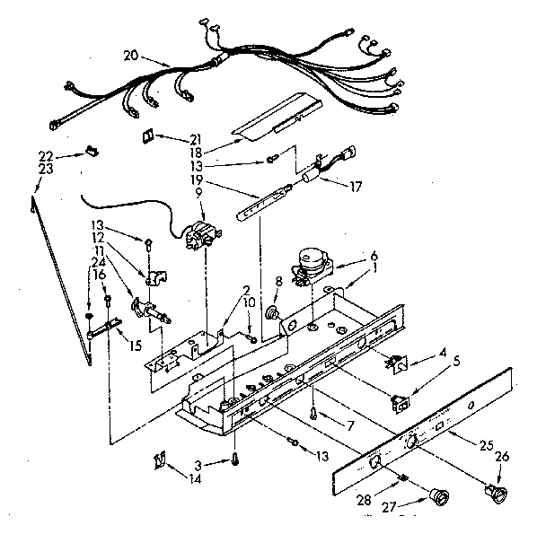 Whirlpool ED20AKXSN00 control diagram