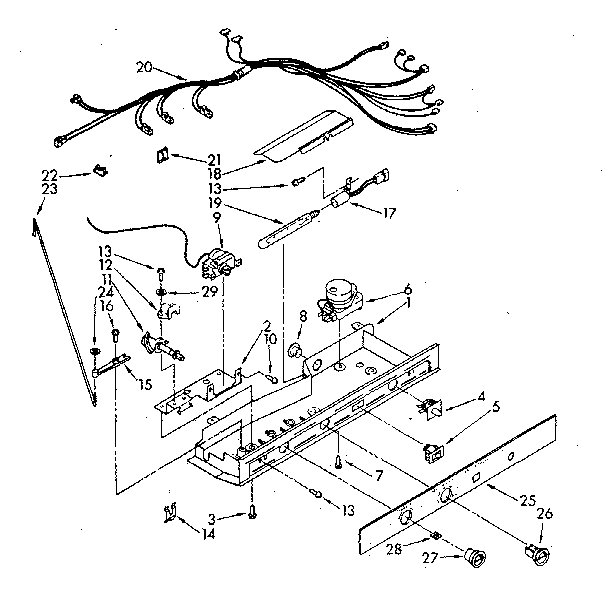Whirlpool ED22DWXTG00 control diagram