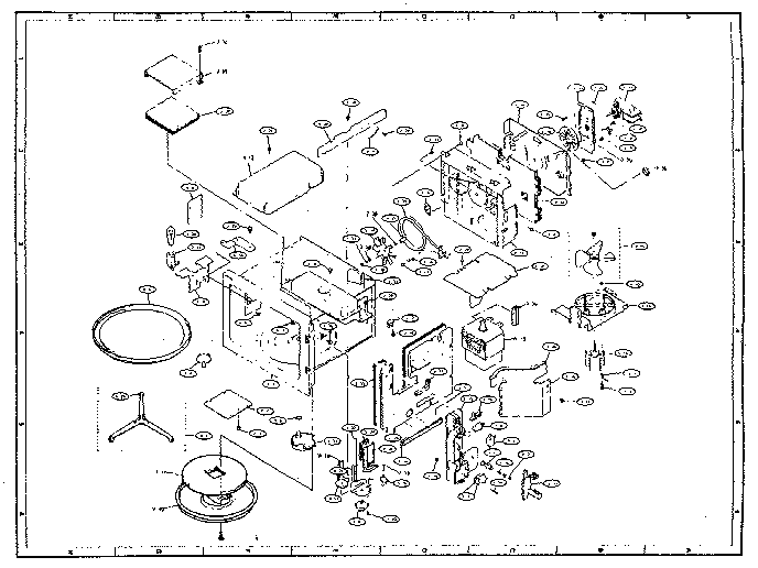 Kenmore 99766 (1988) replacement parts diagram