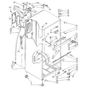 Whirlpool ET16JKXSF01 cabinet diagram