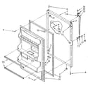 Whirlpool ET16JKXSF01 refrigerator door diagram