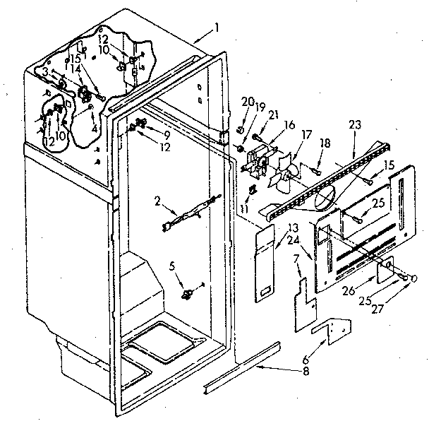 Whirlpool ET20AKXSW01 liner diagram