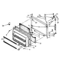 Whirlpool ET22DKXTW00 freezer door diagram