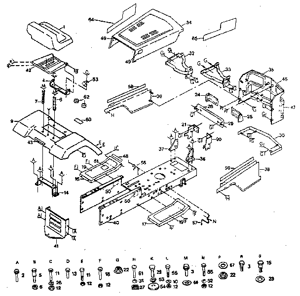 Craftsman 917254560 enclosure diagram