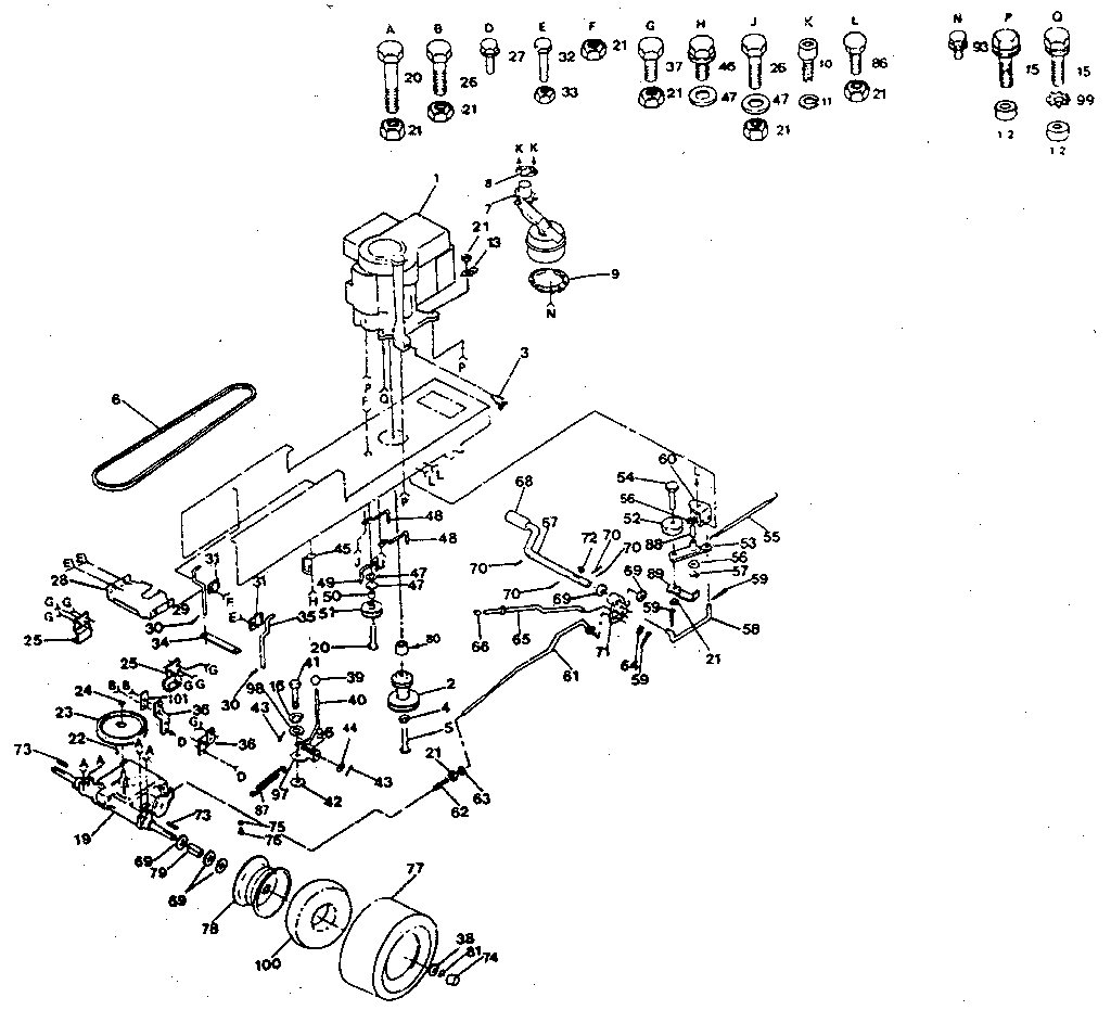 Craftsman 917254560 drive diagram