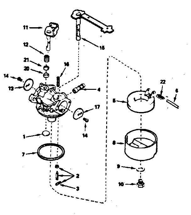Craftsman 536884220 replacement parts diagram