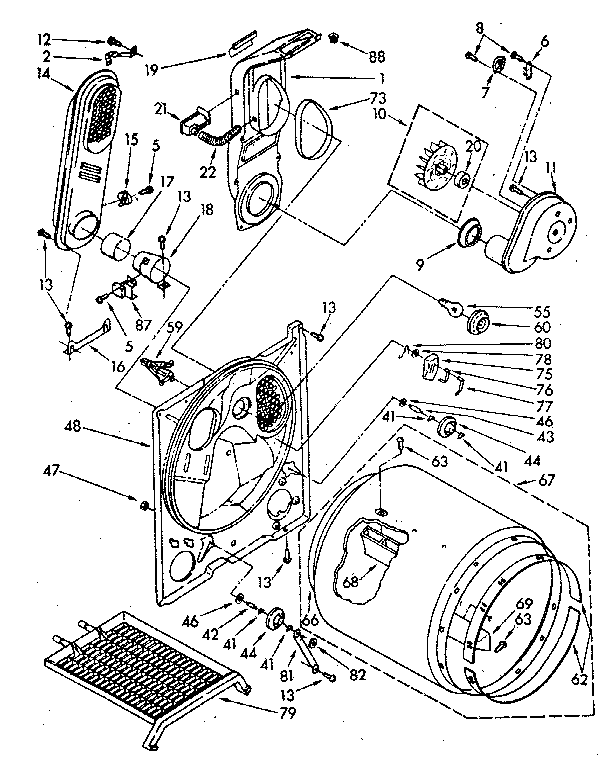 Whirlpool LG9701XSN0 bulkhead diagram