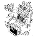 Kenmore 99138 (1988) electric range diagram