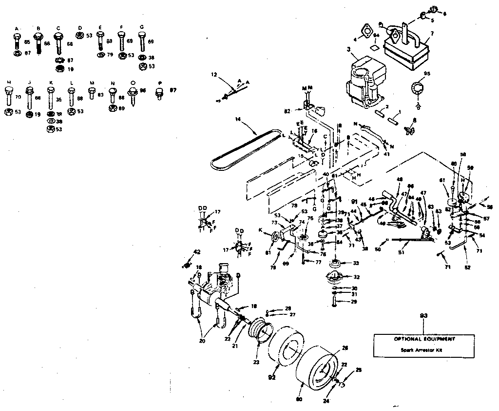 Craftsman 917254580 drive diagram
