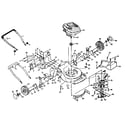 Craftsman 917374520 main frame diagram