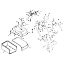 Craftsman 917374520 lift-top grass catcher diagram