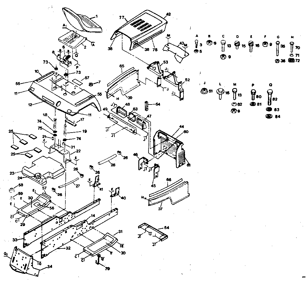 Craftsman 917255914 chassis and enclosures diagram