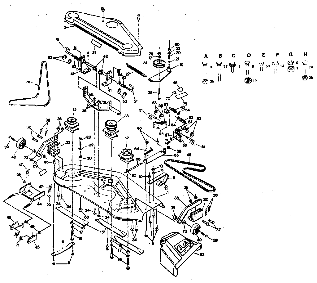 Craftsman 917255914 mower diagram