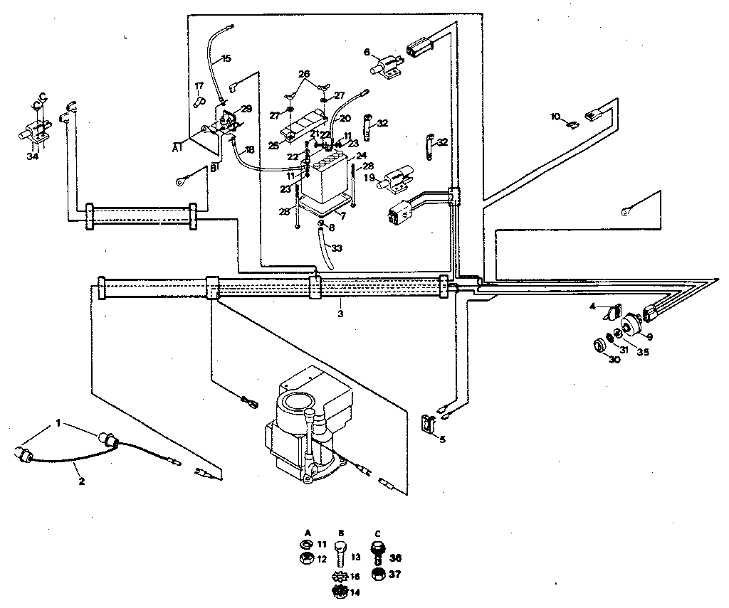 Craftsman 917254230 electrical diagram