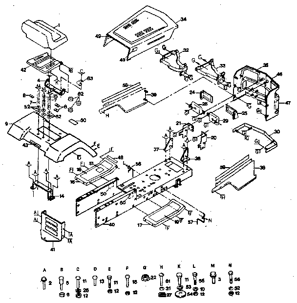 Craftsman 917254230 enclosure diagram