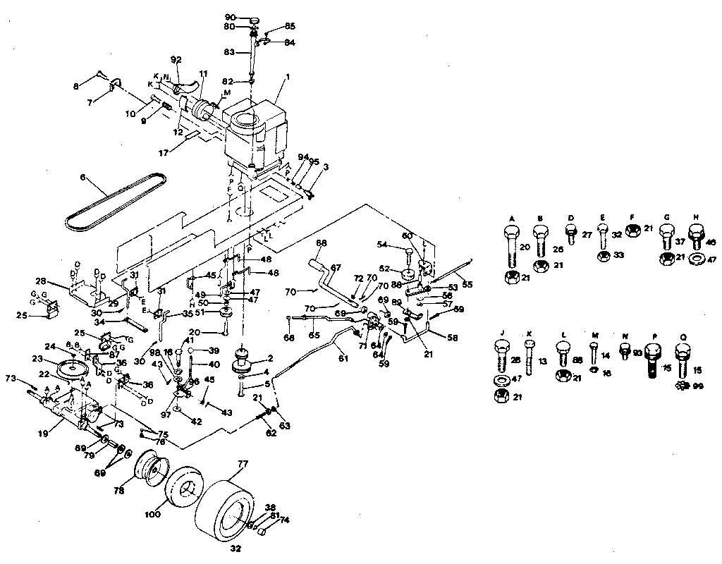 Craftsman 917254230 drive diagram