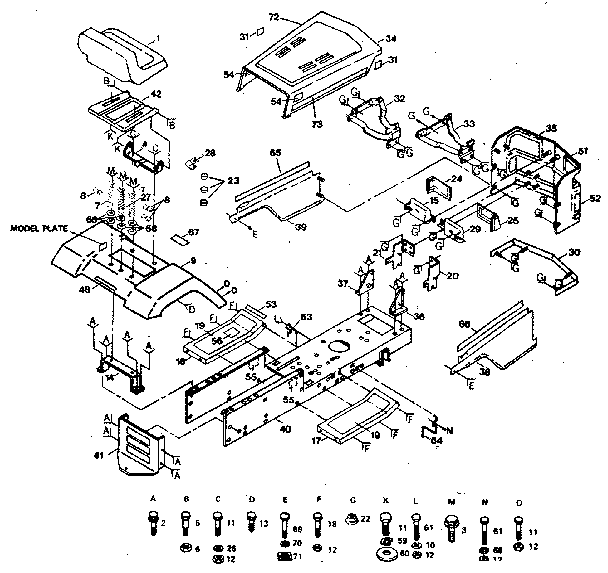 Craftsman 917254241 enclosure diagram