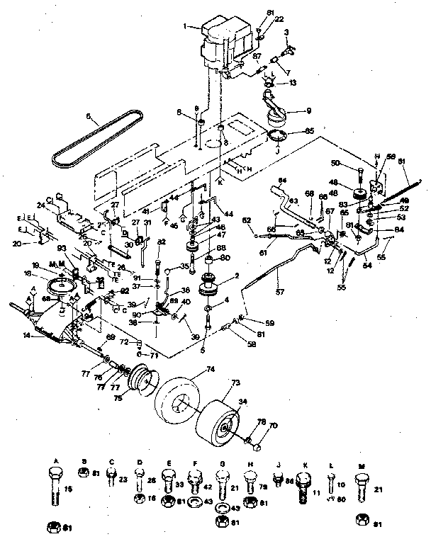 Craftsman 917254241 drive diagram