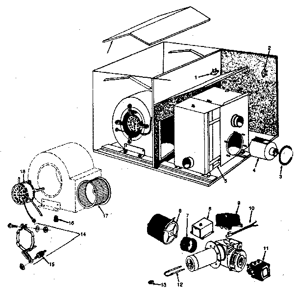 ICP NFODO73DA02 functional replacement parts diagram