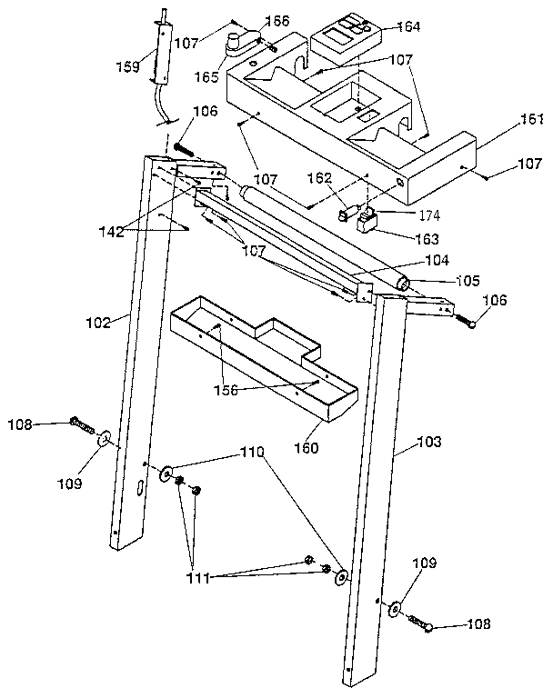 Lifestyler 374296220 console assembly diagram