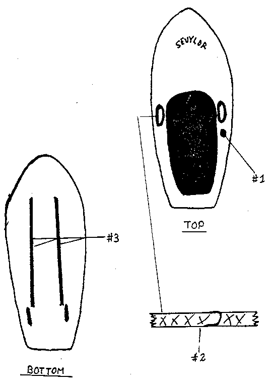 Sevylor ST4000 replacement parts diagram