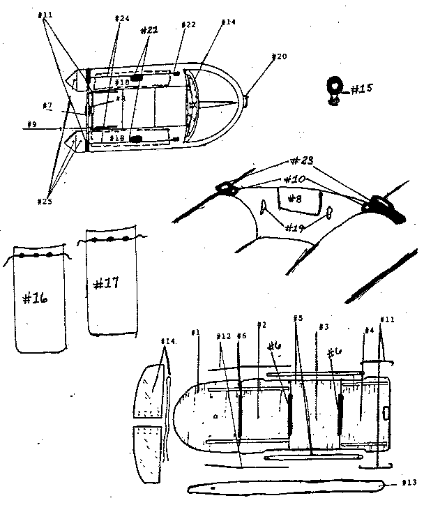 Sevylor FREESPIRIT 680 replacement parts diagram