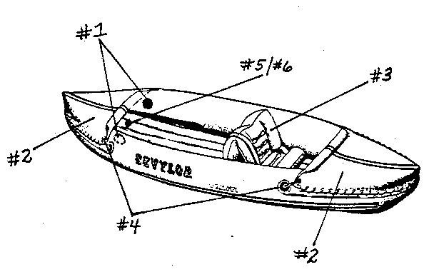 Sevylor K79 replacement parts diagram