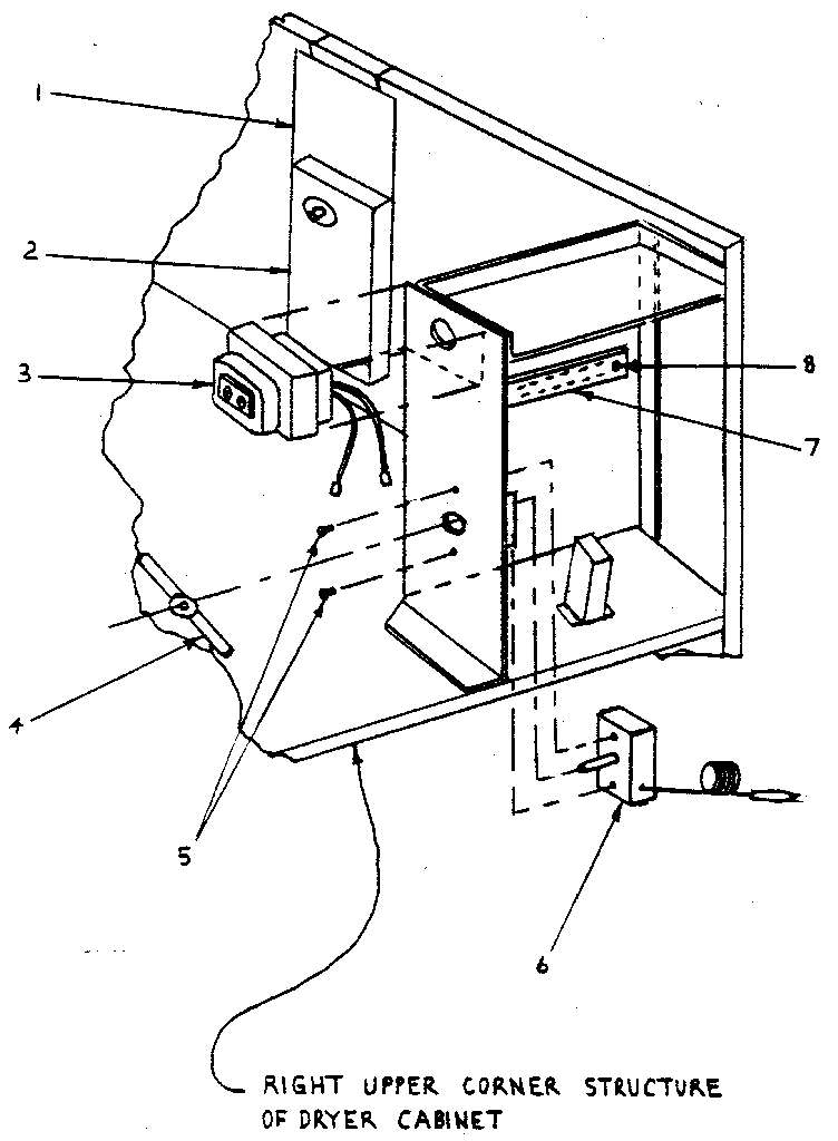 International Dryer ID51.4G wiring box assembly diagram