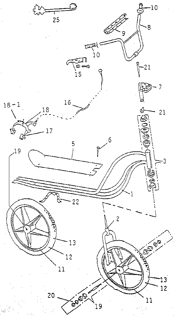 Variflex 5825 unit parts diagram