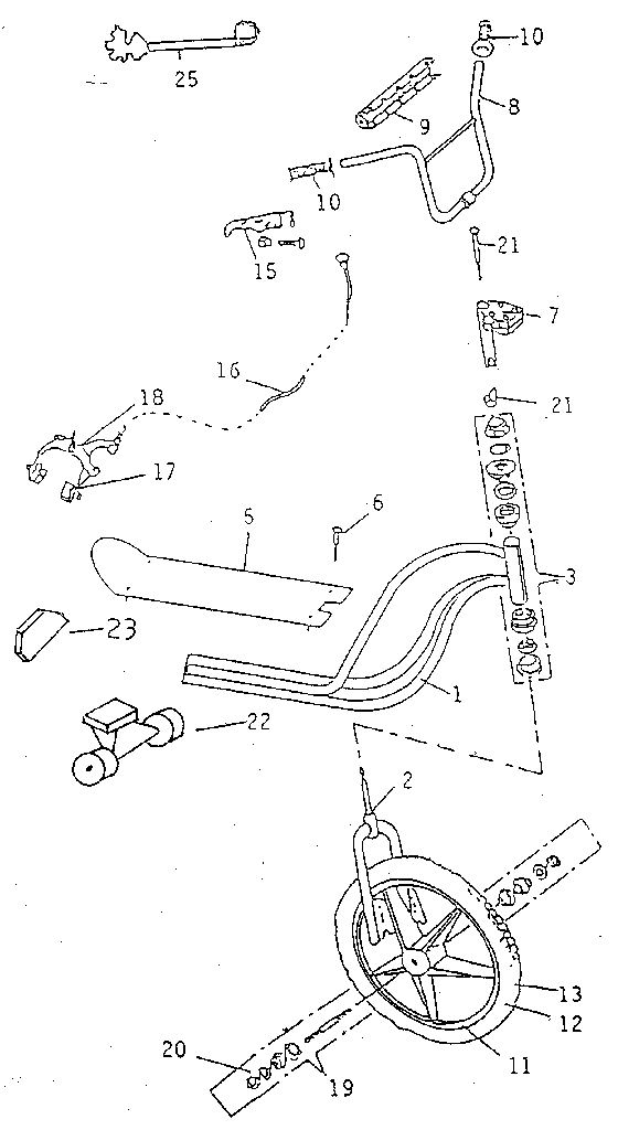 Variflex 5050 unit parts diagram
