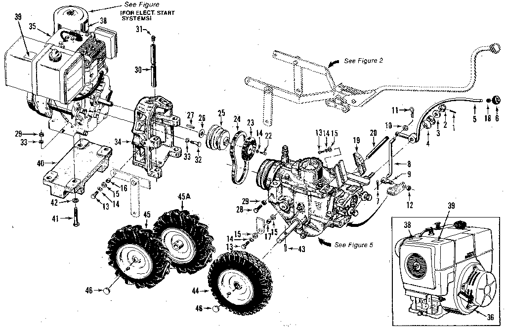 Craftsman 98729908 wheel speed lever diagram