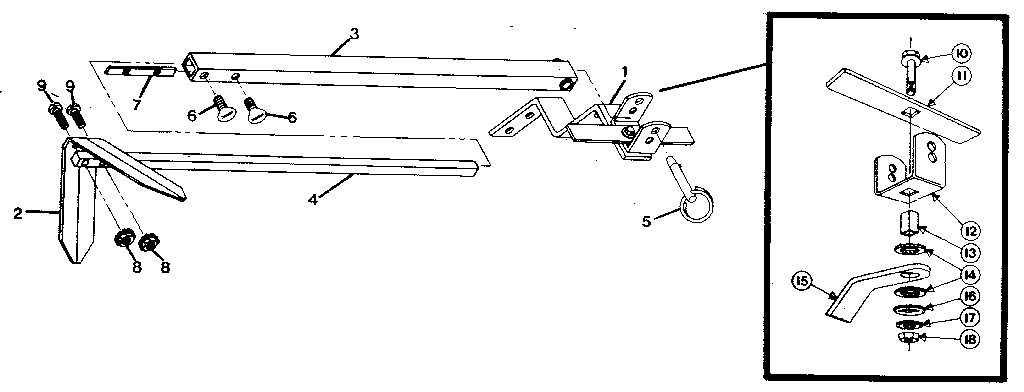 Craftsman 98729908 marker arm diagram