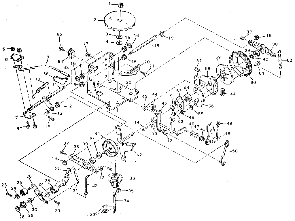 Craftsman 502254153 transmission diagram