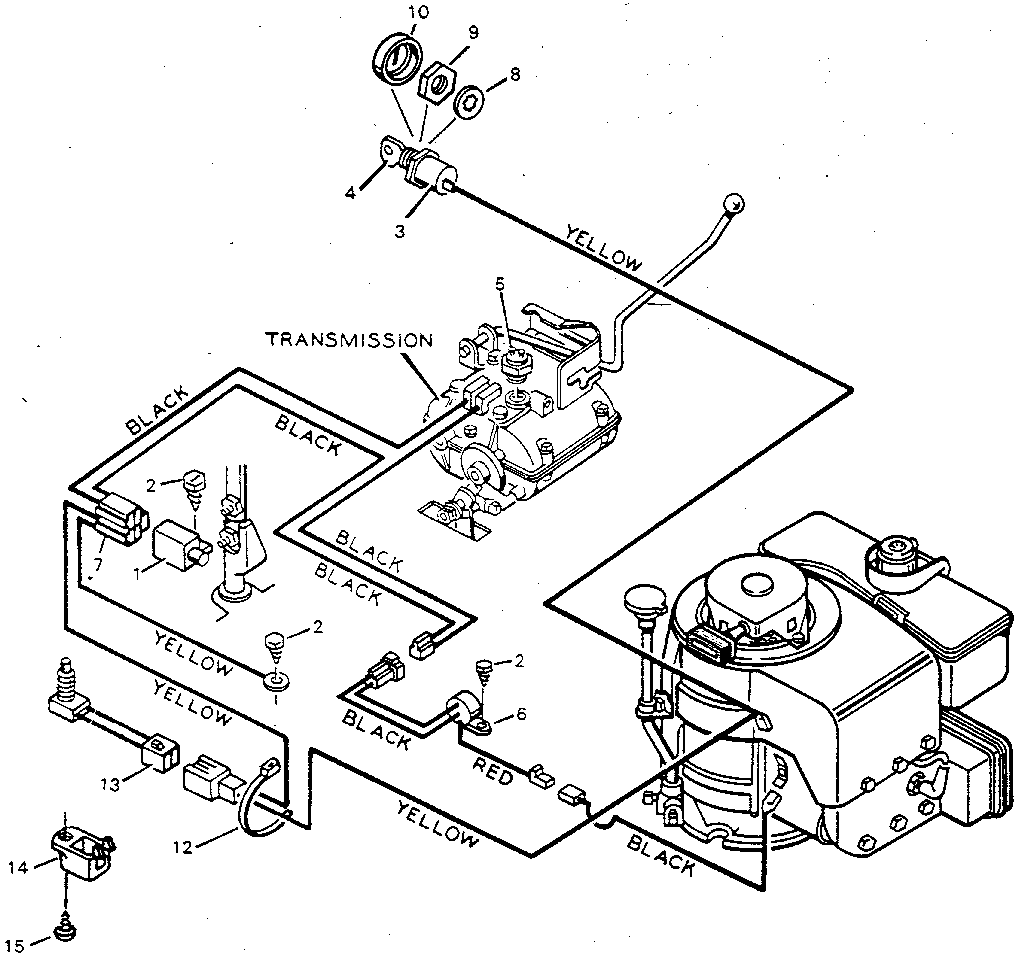 Craftsman 502259120 pictorial wiring diagram diagram