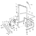 Kenmore 5871409580 frame diagram