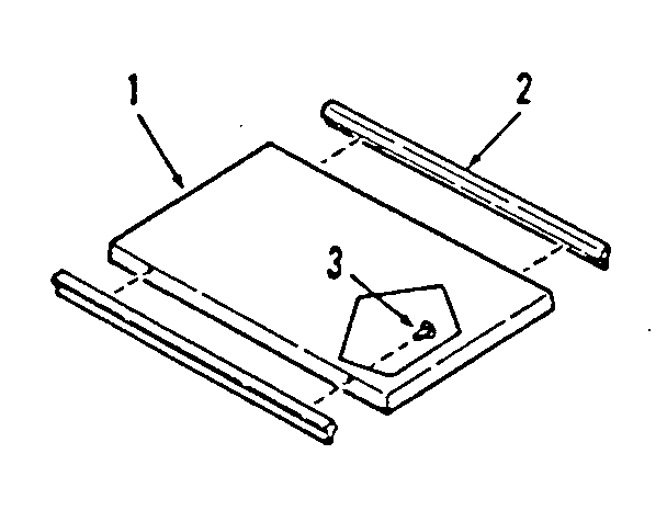 Kenmore 9114688813 griddle/grill cover module kit 4998510 diagram