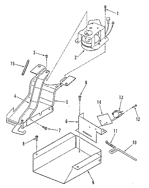 Kenmore 9114558813 power lock section diagram