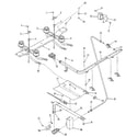 Kenmore 9117278812 burner section diagram