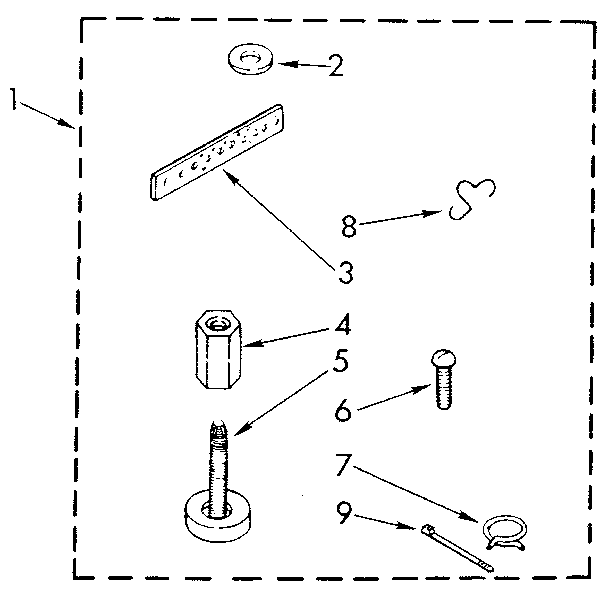Kenmore 11081863810 miscellaneous diagram